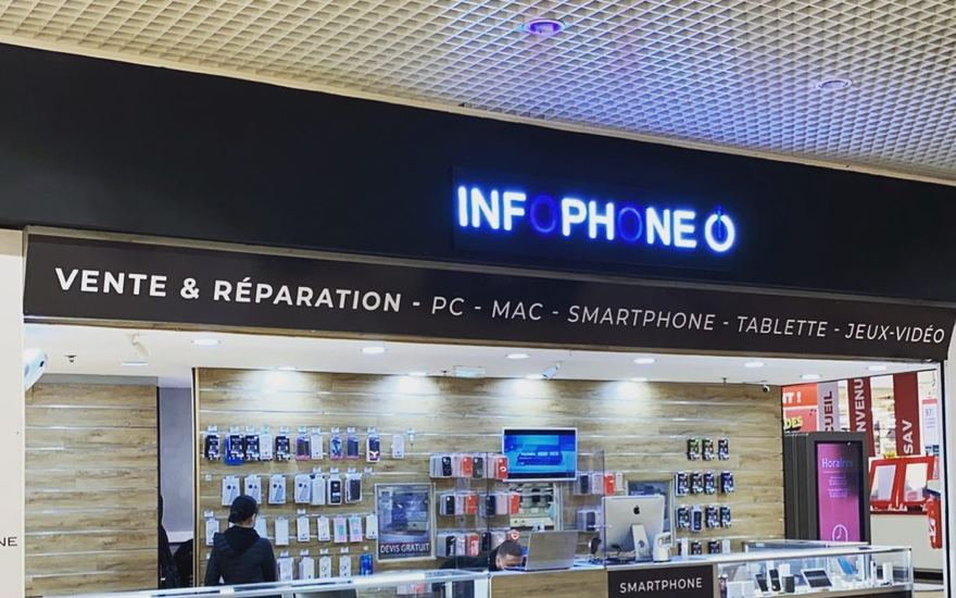 Devanture de la boutique Infophone